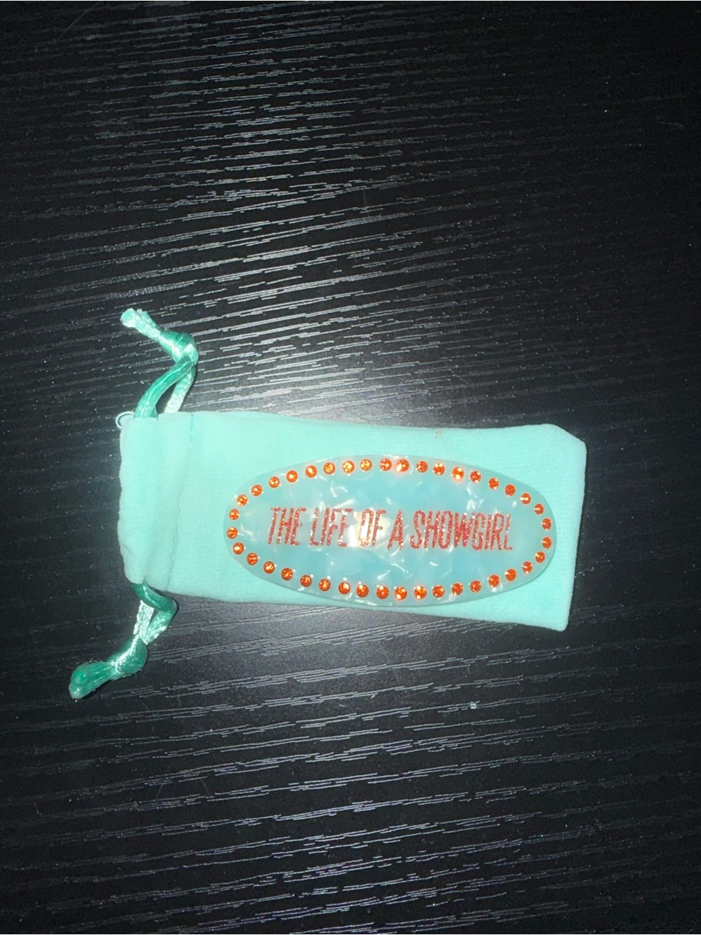 The Life of a Showgirl Hair Clip